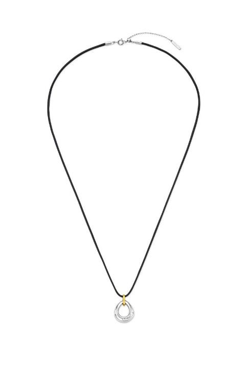 26SS★ [Premium Plating] H-Edition AB(C) Fluid String Necklace