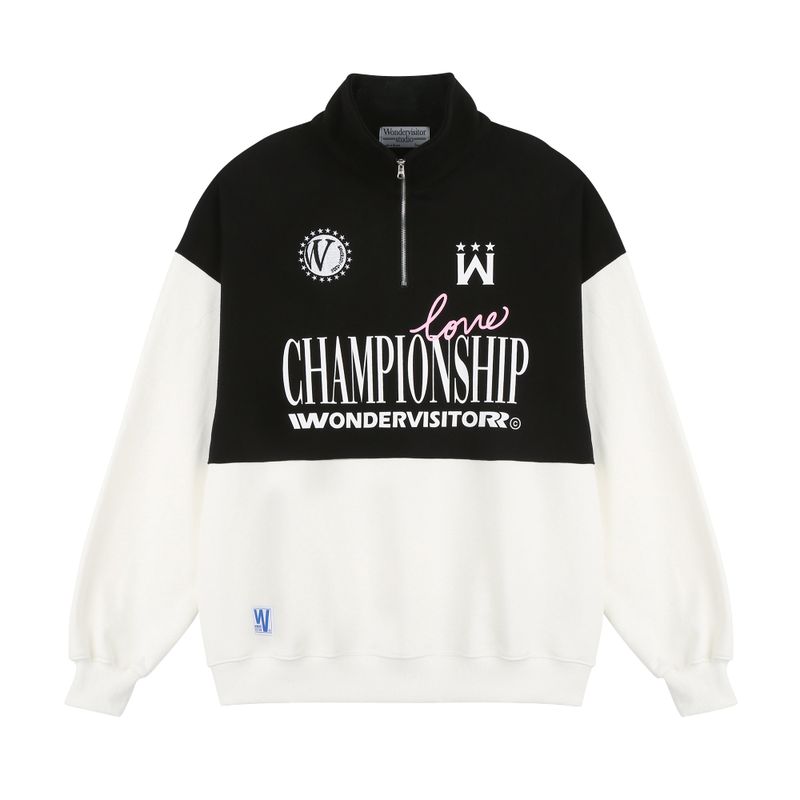 Sporty Half Zip-up [2 Color]