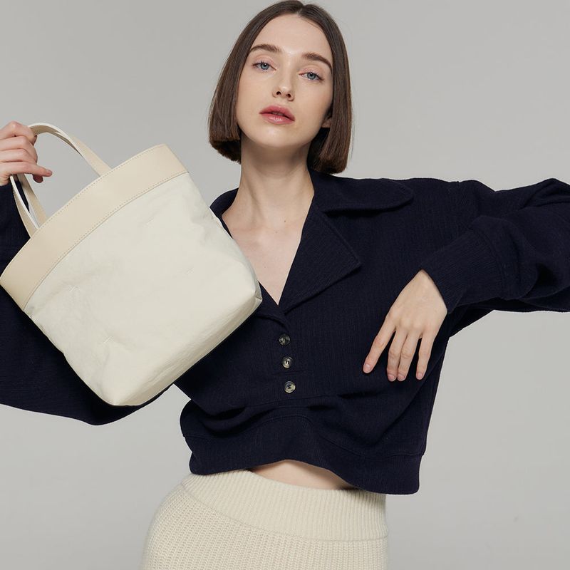 MUFFIN BAG IVORY