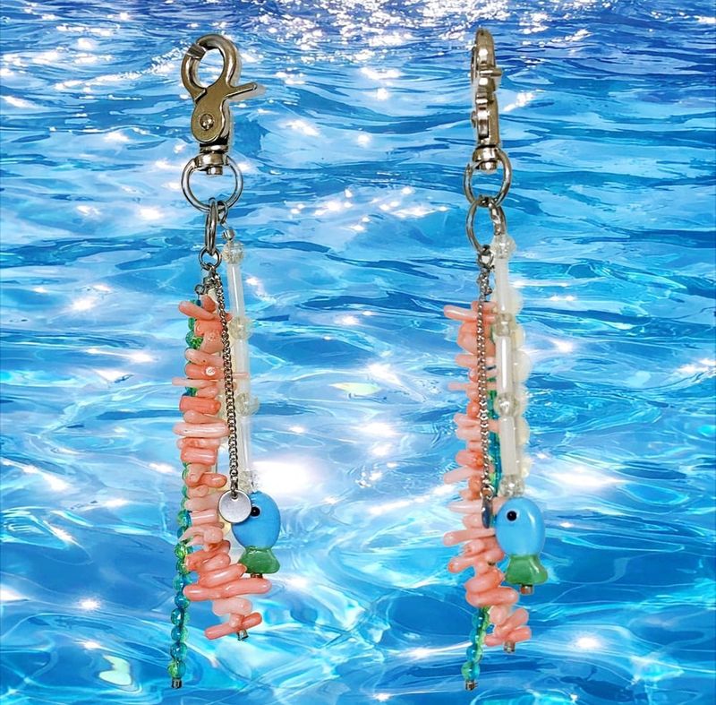 bubble bubble keyring