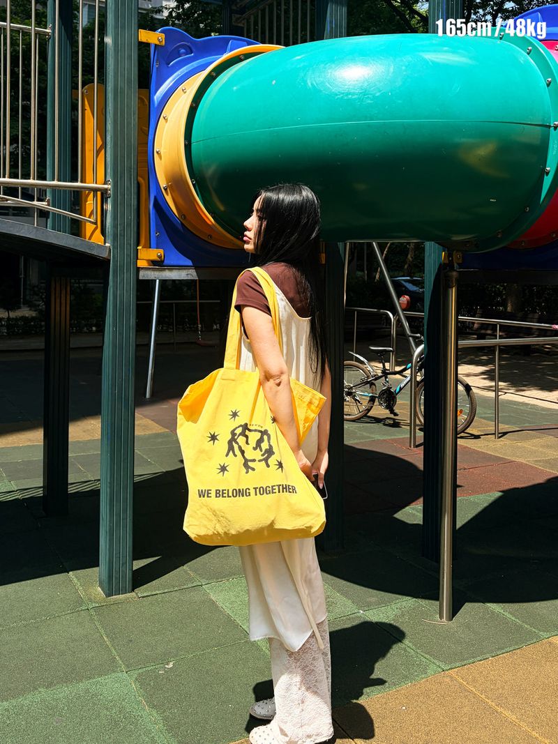 TOGETHER MOLESKIN TOTE BAG