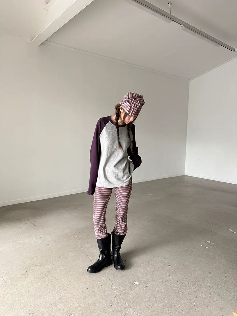  stripe leggings pants 