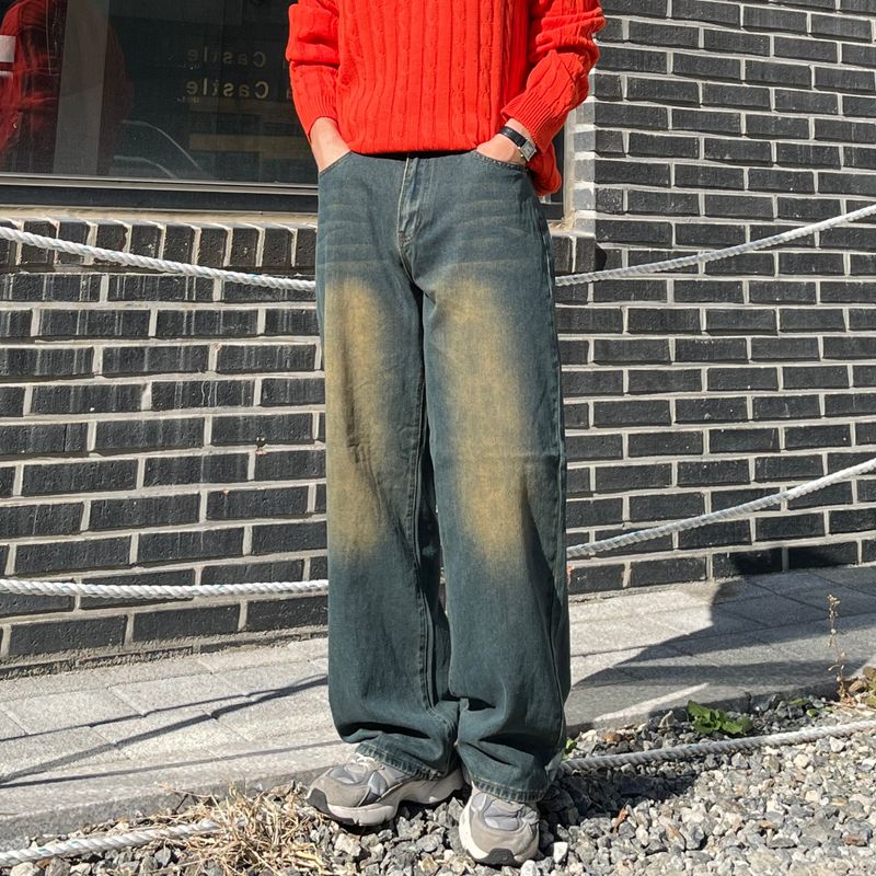 Semi-Wide Side Banding Denim