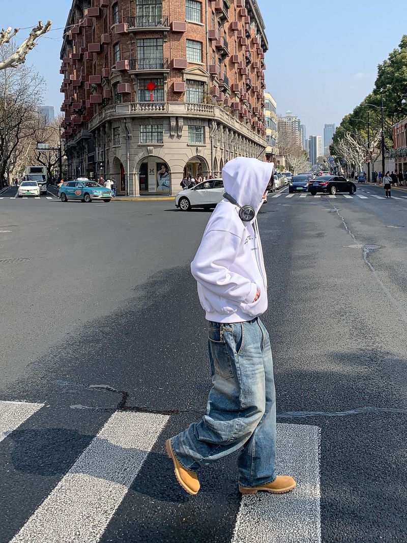 Look Chief Tiger Balloon Denim Pants