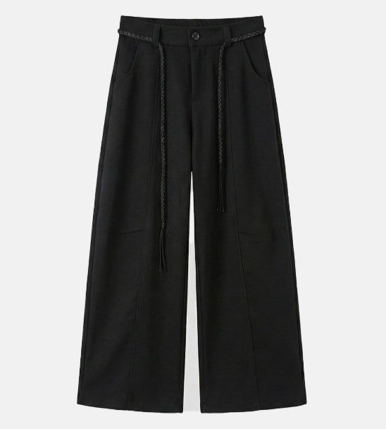 [ Belt Set ] Oriental Belt Wool Slacks