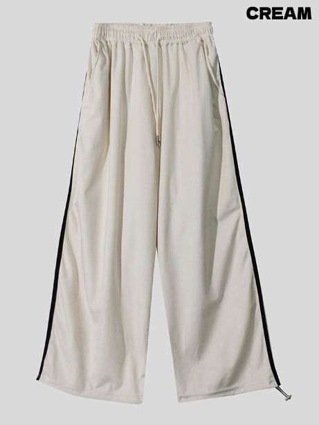 Spell velour track string pants