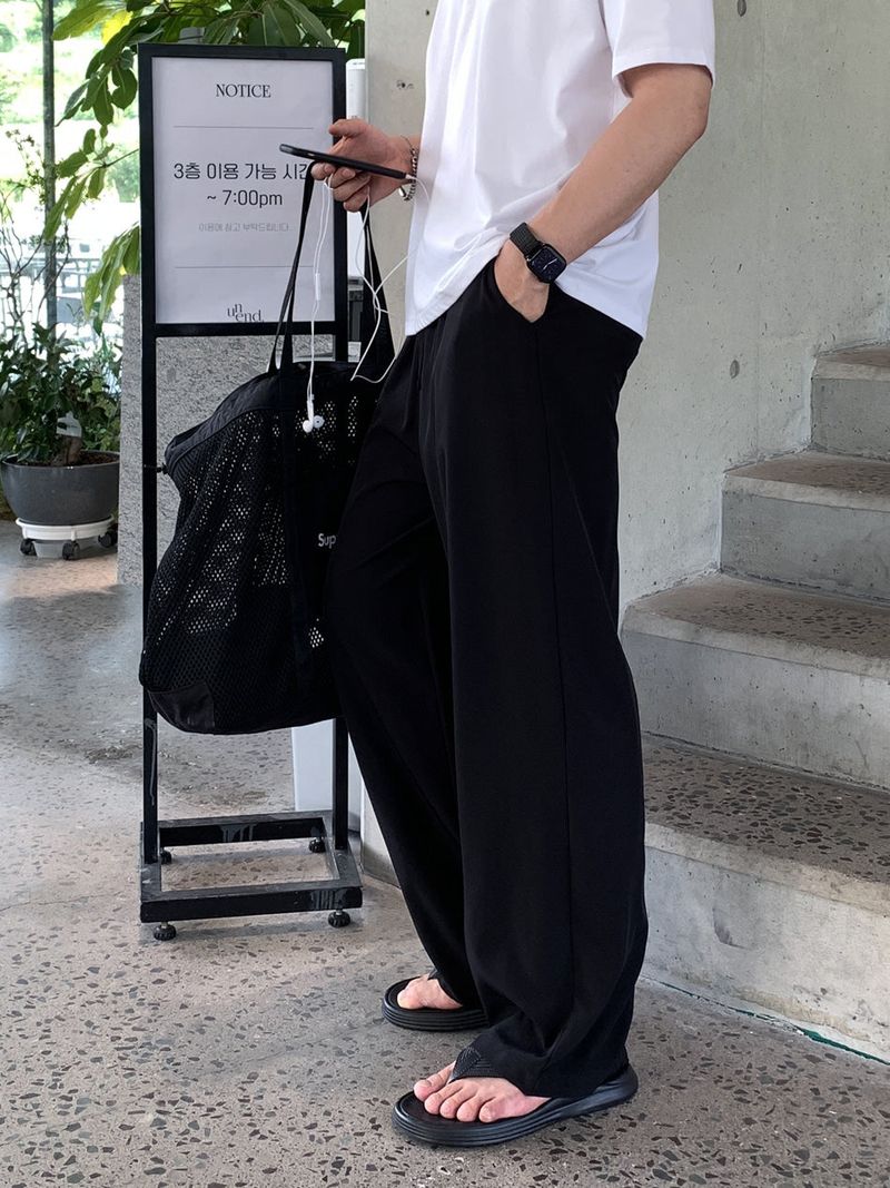 Look Hendes Airism Cooling Wide Banding Pants