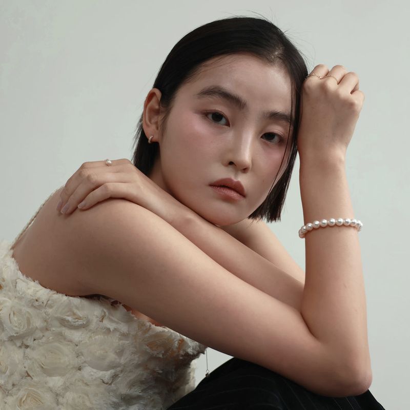 8mm pearl bracelet (M size)