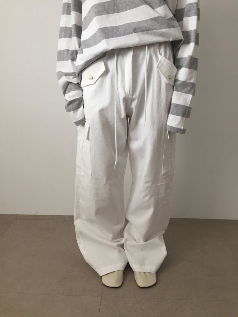 Osl String Cargo Pants (3color)