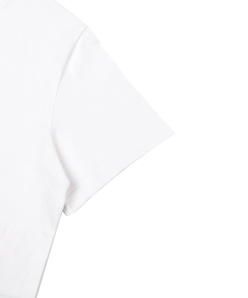 FURR EVER FRIEND Crop T-Shirt in Off White