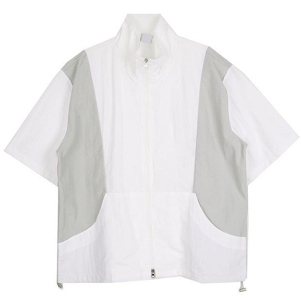 No.0255 Q half nylon JK (3color)