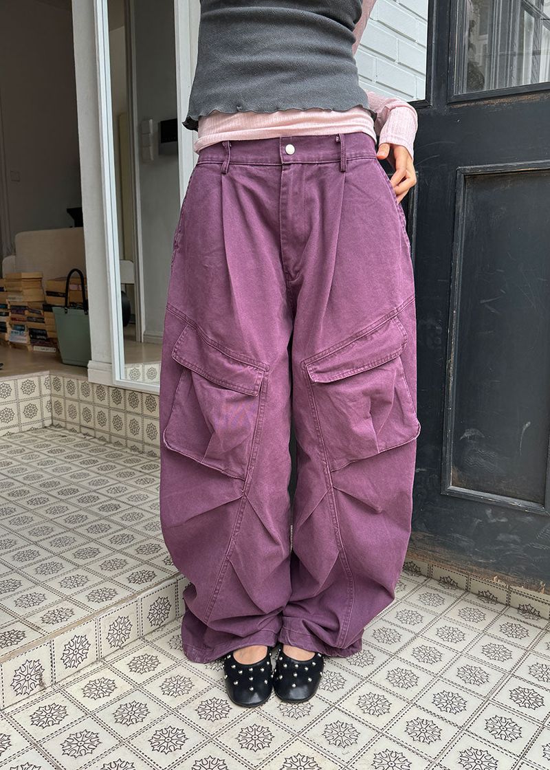 GARMENT CARGO WIDE PANTS