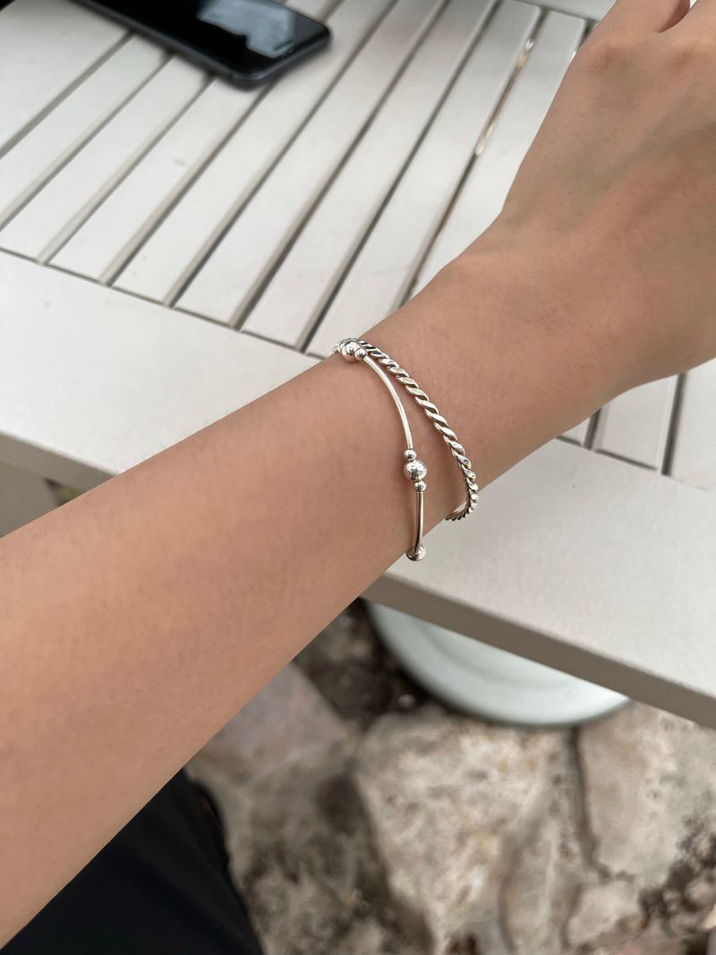(silver925) Bubble bracelet
