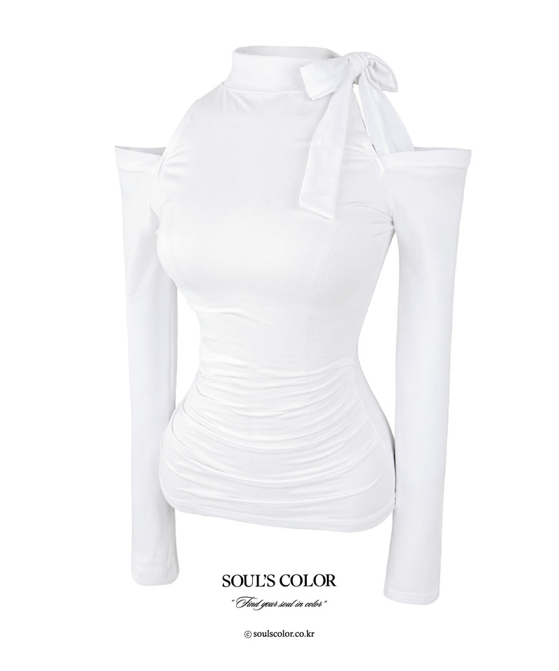 Lorena Shirring Tie Top (3color)