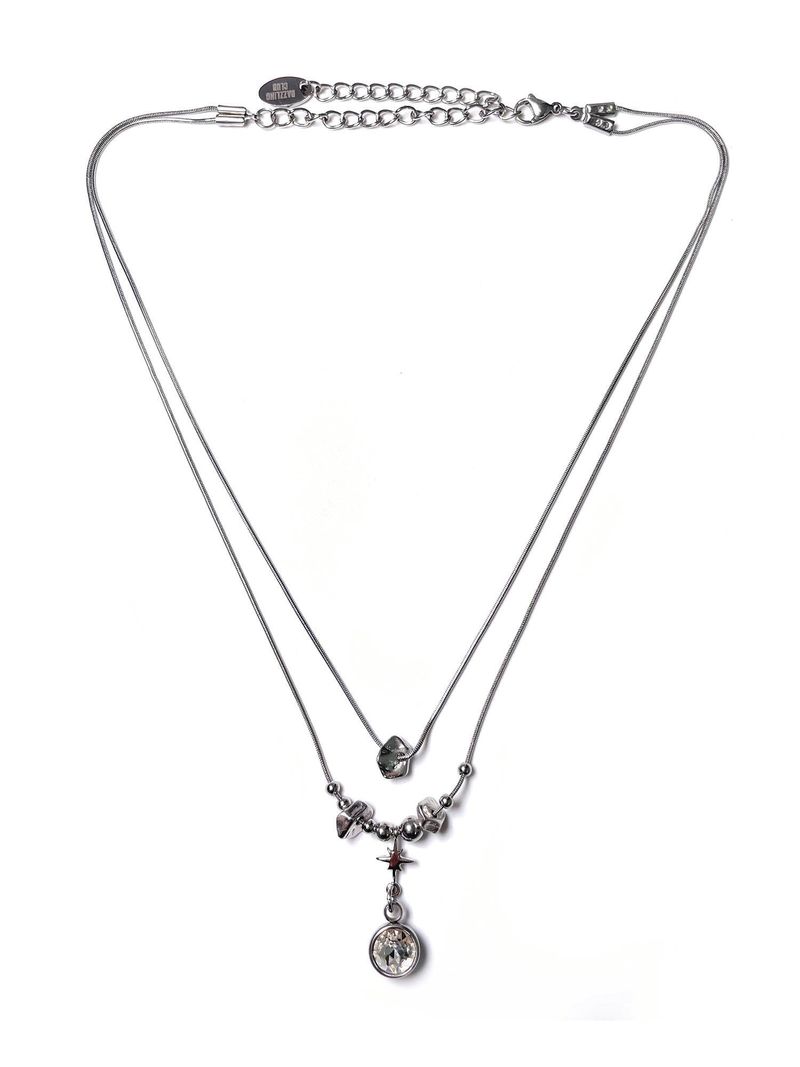 Crystal Layered Necklace