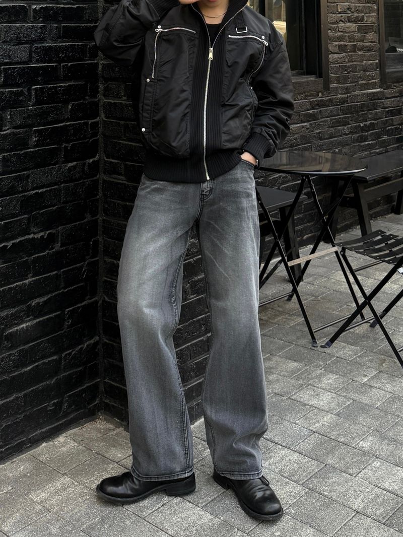 Banded ma-1 windbreaker