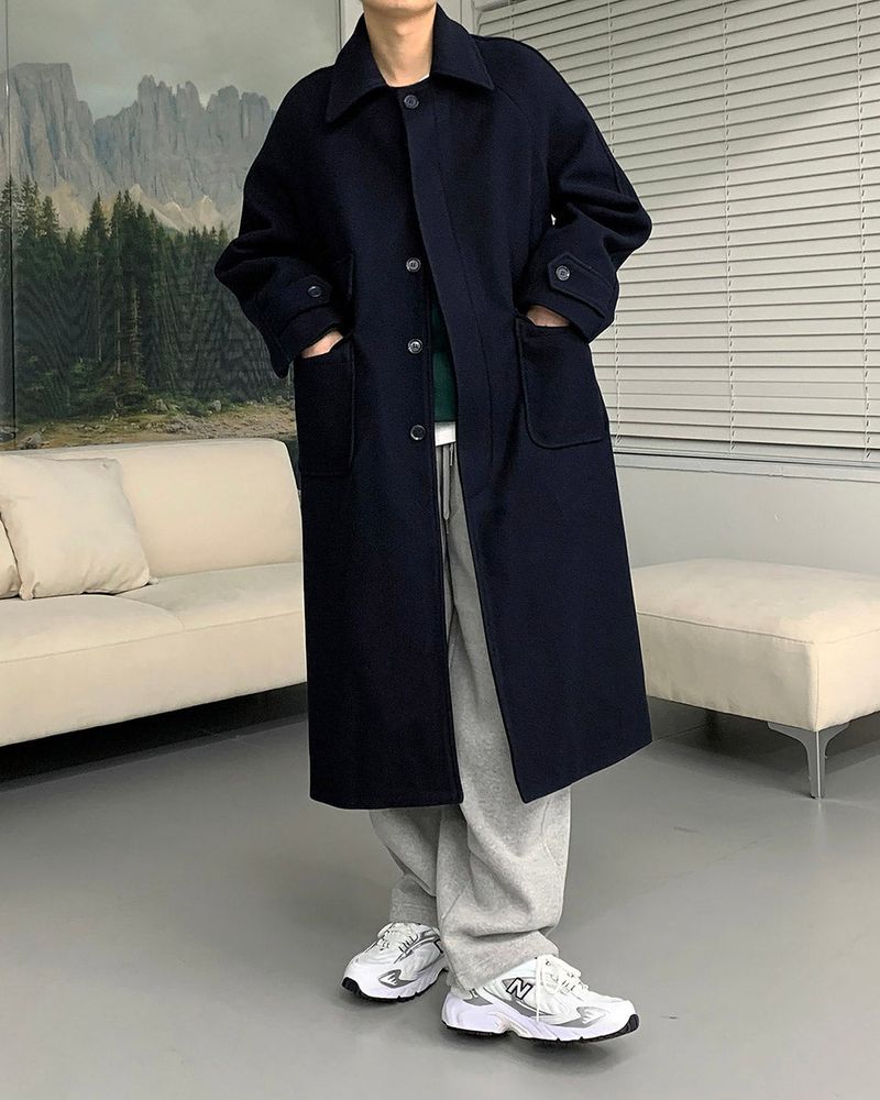 AZ Balmain Wool Coat (3 colors)