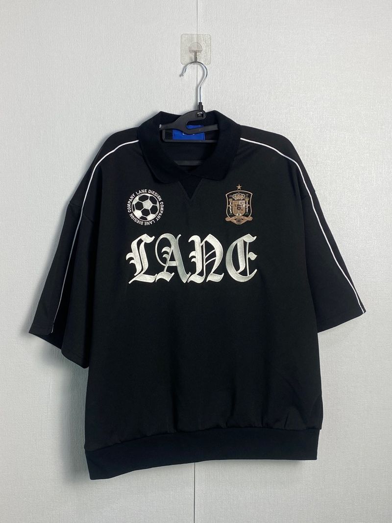 Collar jersey short sleeve sweatshirt mtm 2C