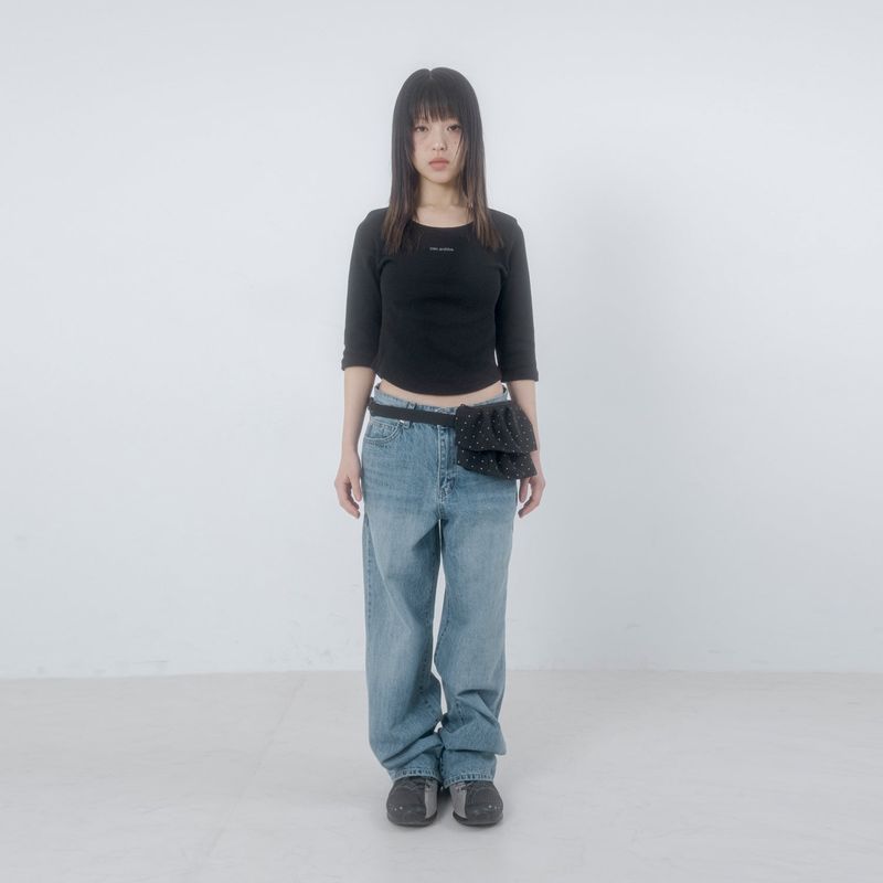 3/4 Petaline Tee 001