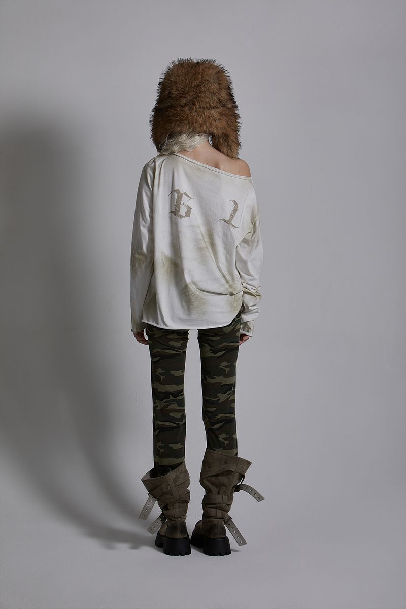 CAMO SLIM PANTS