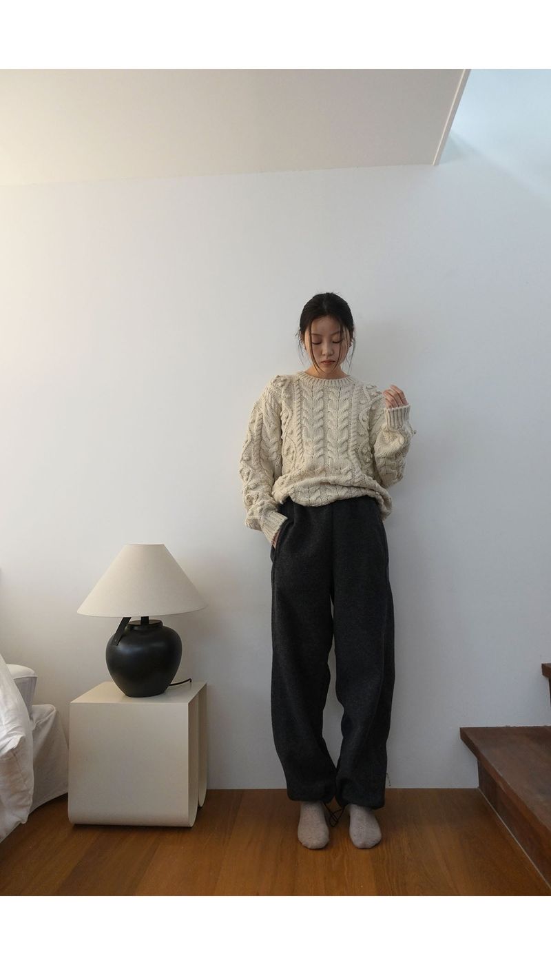 stone wool banding pants