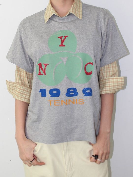 VINTAGE TENNIS GRAPHIC TEE
