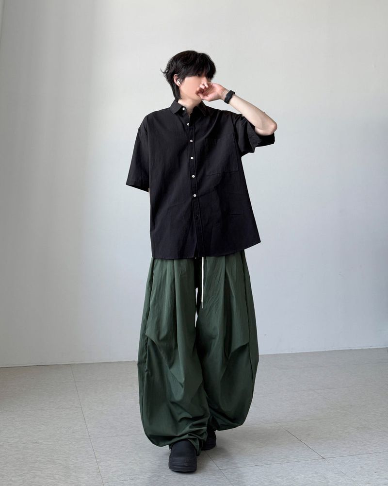Shua Nylon Balloon Pants