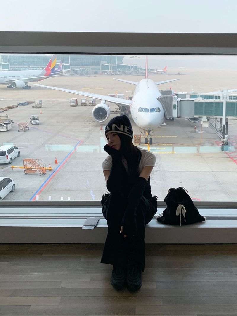 [MADE] Airport long bootcut banding pants -Basic