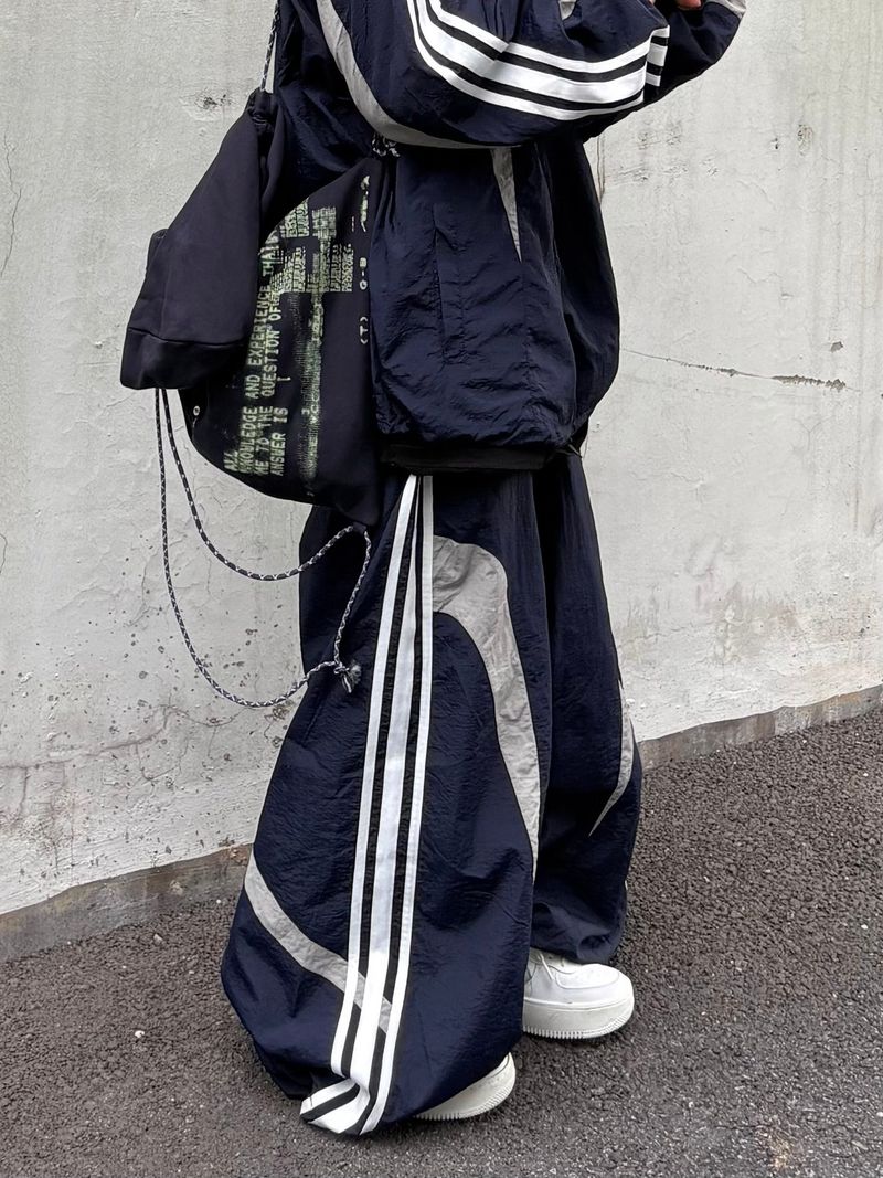 sweep mesh nylon pants