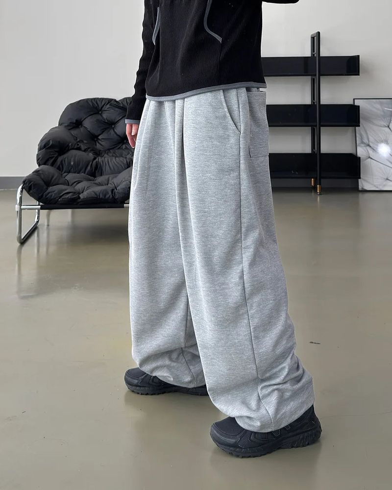 Nuve Art Graphic Wide Sweatpants