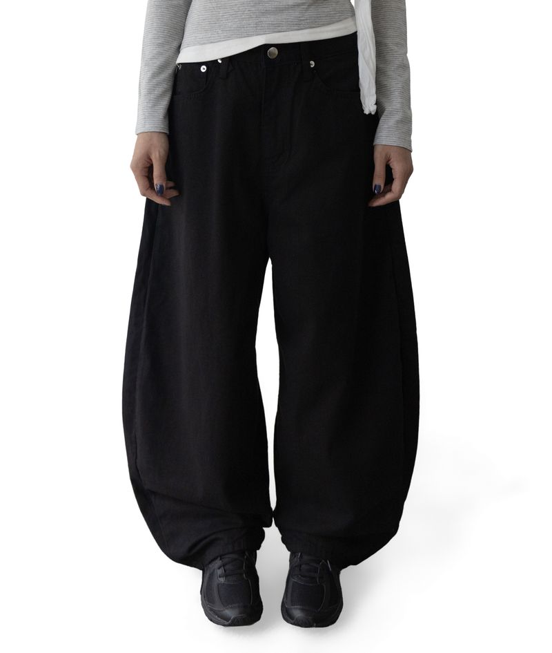 Zelda Studded Strap-Detail Cotton Pants