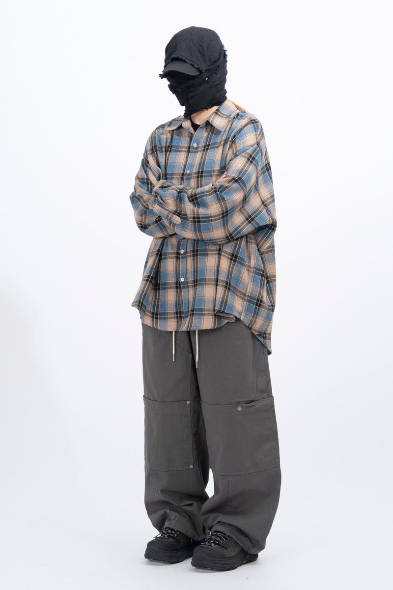 Ralph boxy over-check shirt