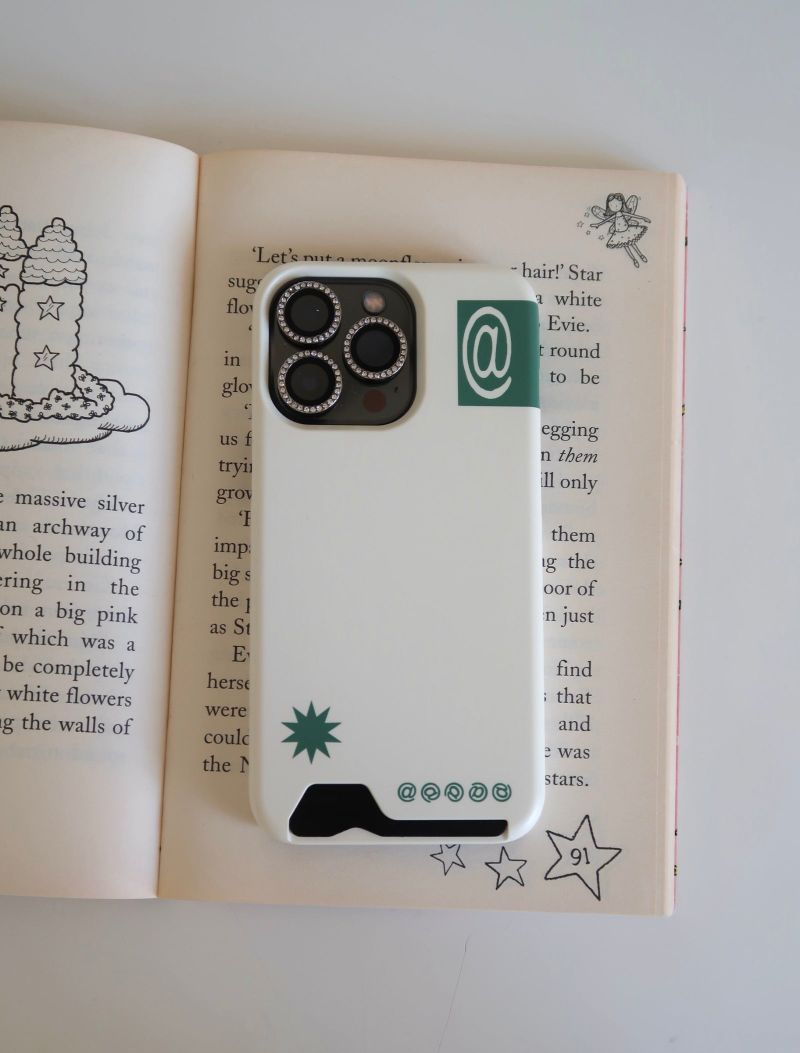 [MADE] at sign card case (yellow)