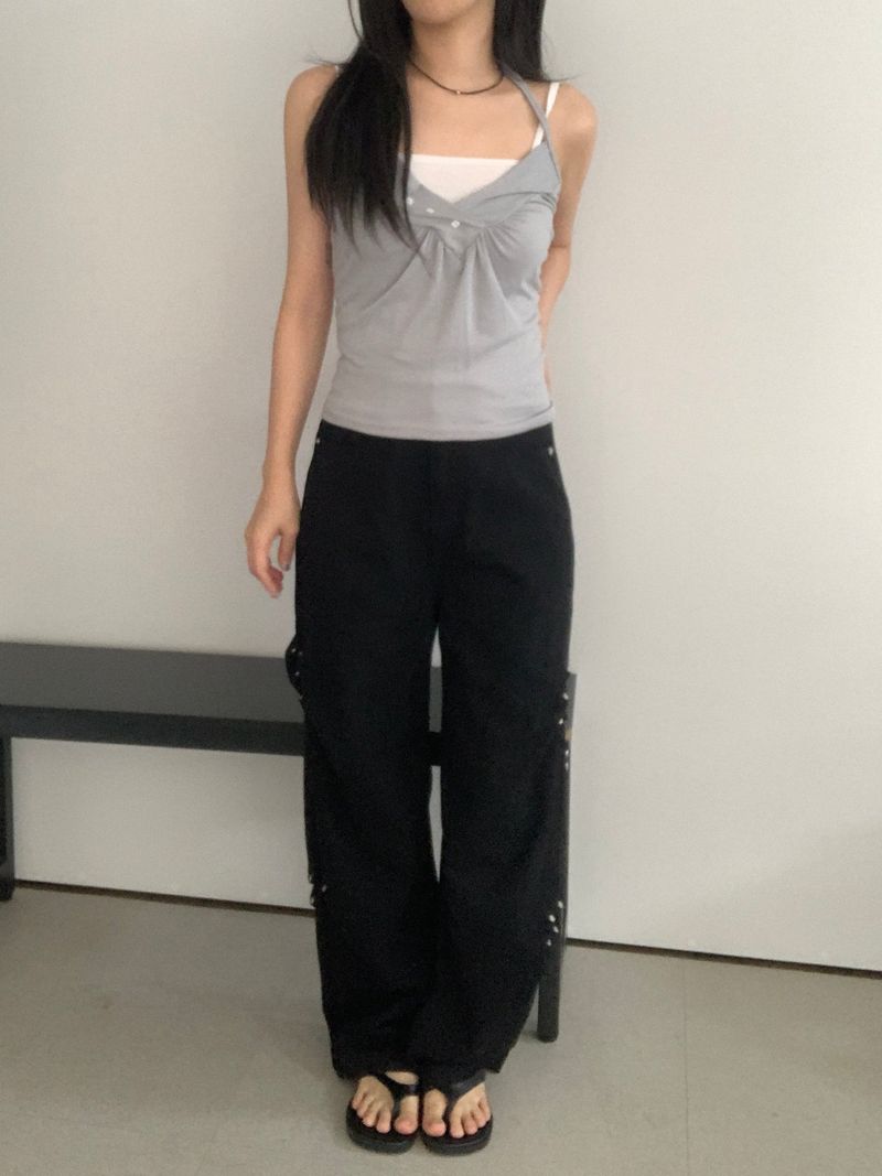[~2XL] ハワード サイドリベットパンツ