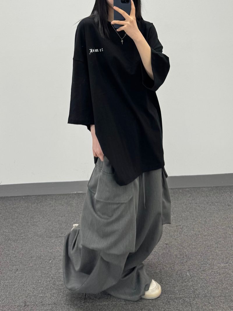 slacks cargo balloon pants