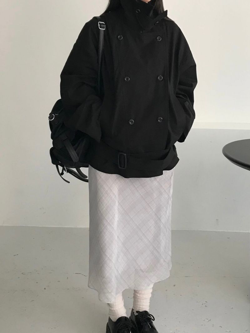 Root Short Trench Jacket (3 colors)