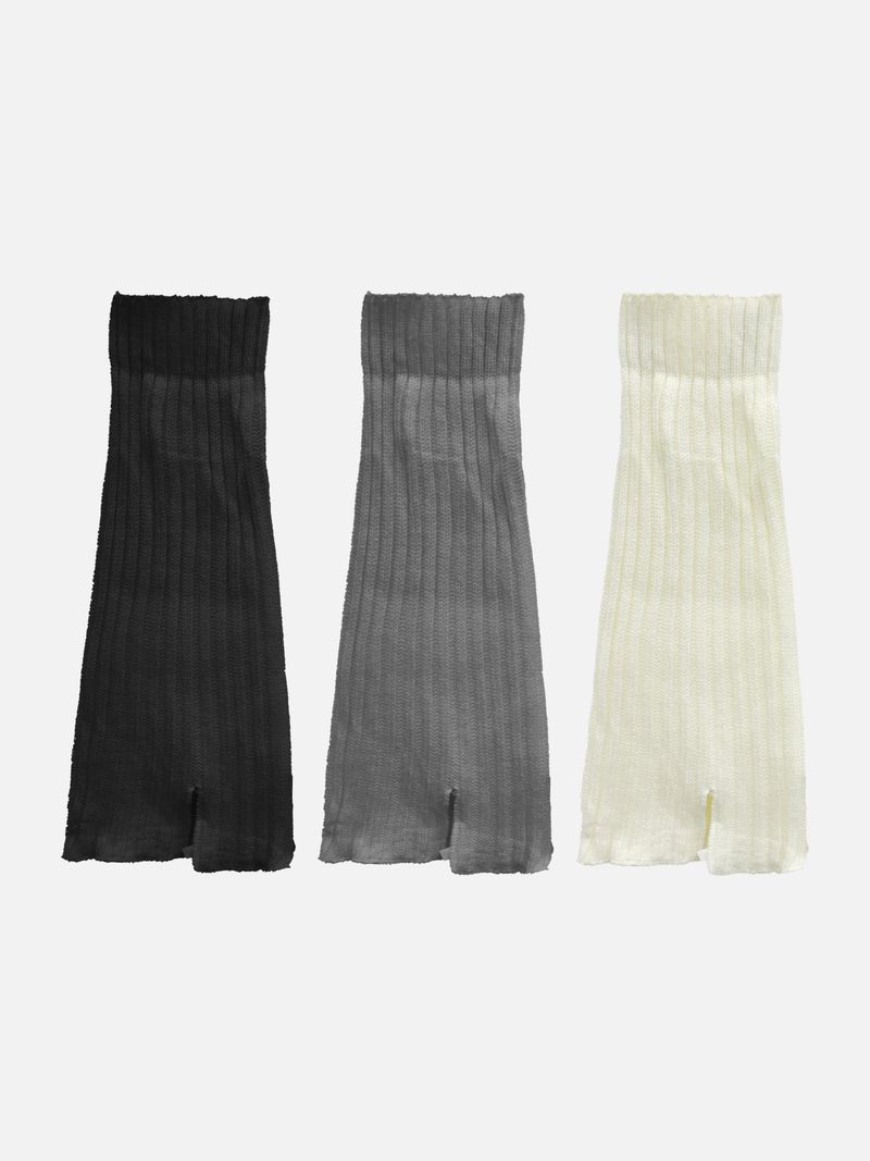 Slit Wave Golji Leg Warmers (3c)