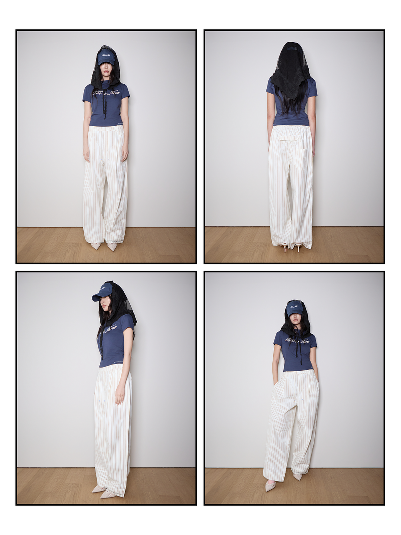 Wide Pajama Trousers