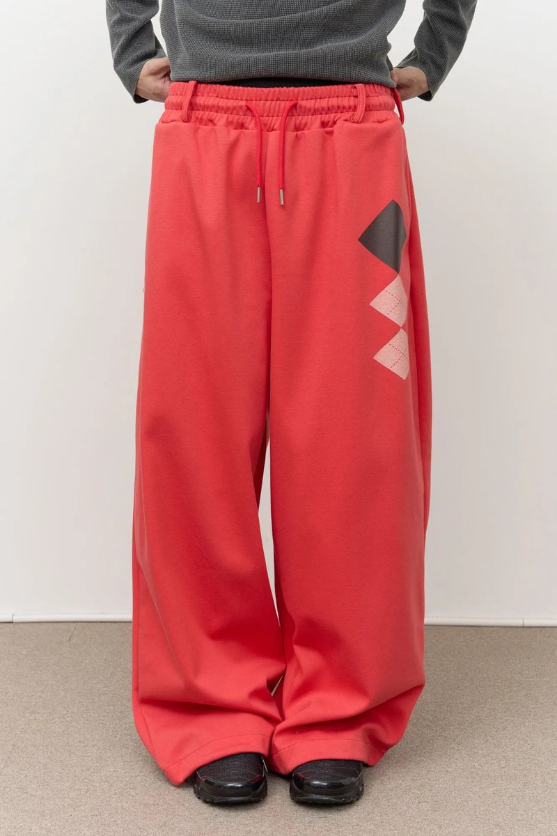 Angle Argyle Pants