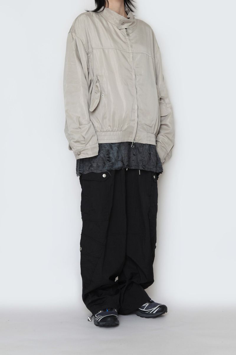 shuffle neck jacket