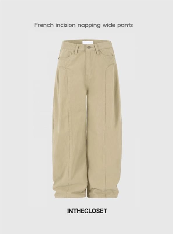 INTHECLOSET(インザクローゼット)の「フレンチインシジョンナッピングワイドパンツ (3 colors)(パンツ)」