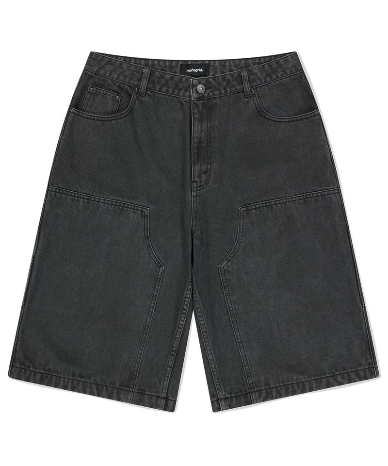 mahagrid(マハグリッド)の「DYED DOUBLE KNEE SHORT(Pants)」