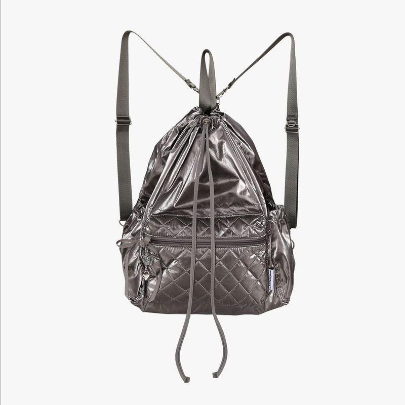 MELLO QUILTING BACK PACK (DEEP GRAY)