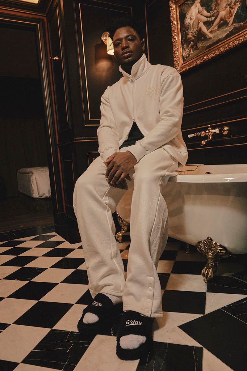 PACINO TRACK PANTS (WHITE)