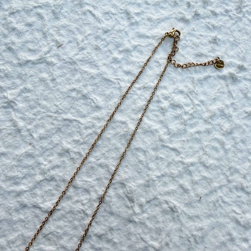 Golden Whisper Leaf Necklace