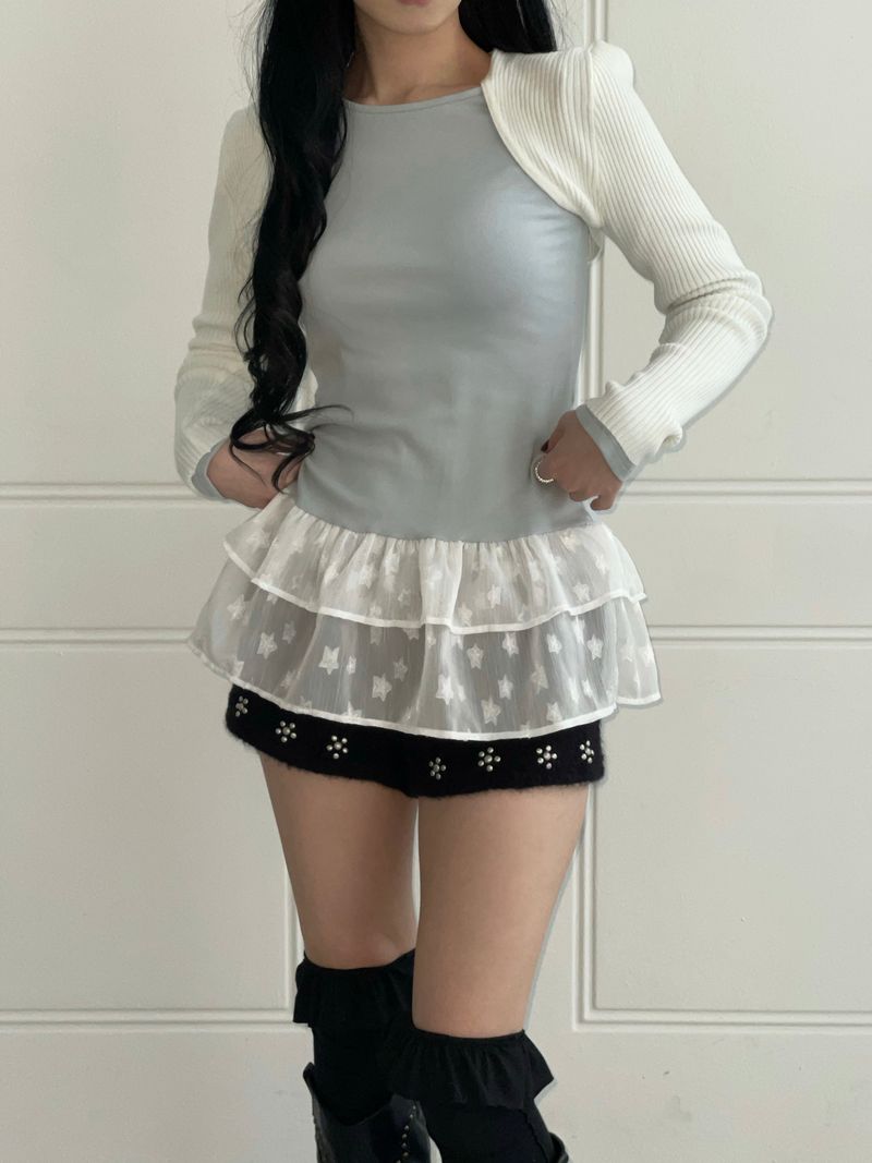 Stella Frill Layer Top (3colors)