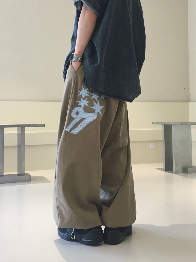 97Star Cotton Wide Pants 3C