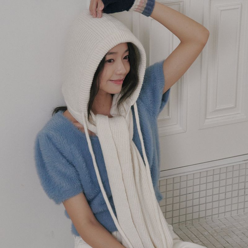 Basic Muffler Balaclava (Cream)