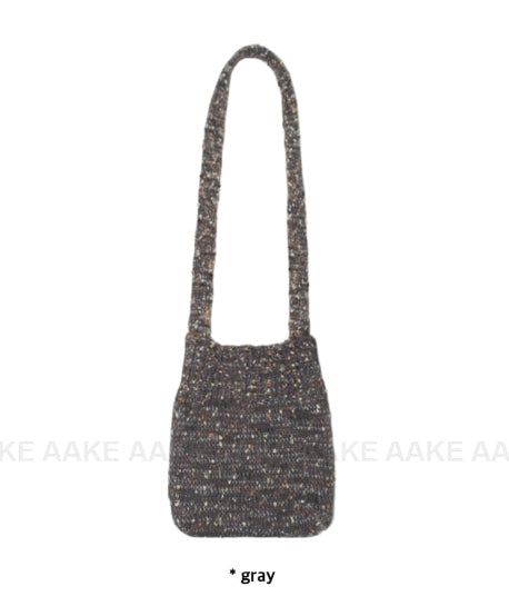 COLOR BLEND KNIT BAG