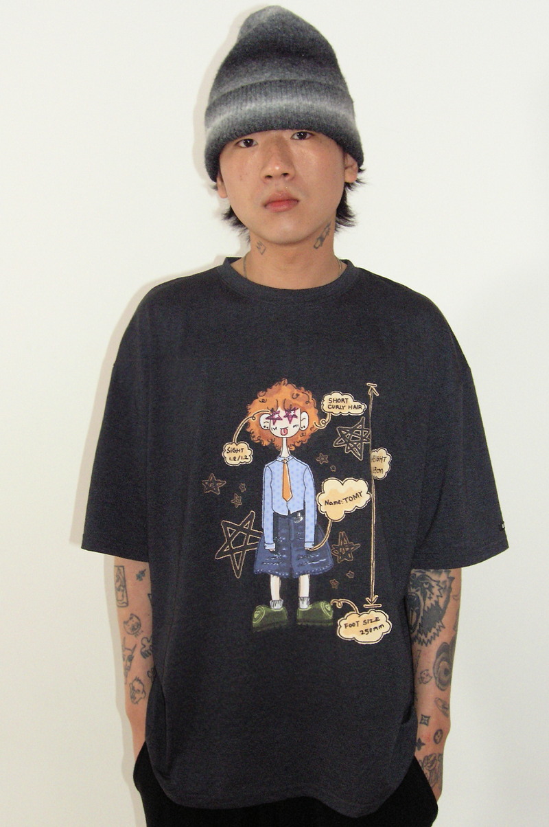 BFEEP（ビーピーピ）の「 tomy tee_charcoal（Tops）」
